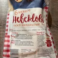 İçindeki şeker miktarı Hefeklöße