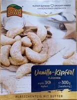 İçindeki şeker miktarı Vanille-Kipferl - Plätzchen