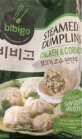 Jumlah gula yang masuk Steamed dumplings - chicken & coriander