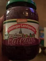 Sokerin määrä sisällä Rotkohl