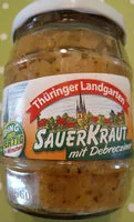 Sokerin määrä sisällä Sauerkraut mit Debrecziner
