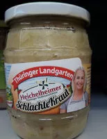 Zucker und Nährstoffe drin Sauerkraut