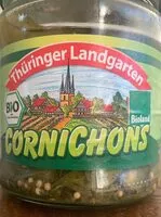 Sokerin määrä sisällä Cornichons