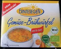Zuckermenge drin Gemüse Brühwürfel