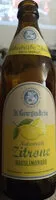 Zuckermenge drin Naturtrübe Zitrone Hauslimonade
