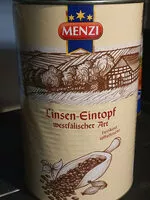 İçindeki şeker miktarı Linsen Eintopf