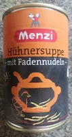 İçindeki şeker miktarı Hühnersuppe -mit Fadennudeln-