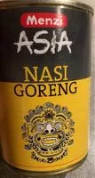 İçindeki şeker miktarı Nasi goreng