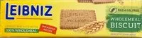 Sokerin määrä sisällä Leibniz biscuits with 100% wholemeal