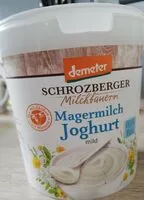 入っている砂糖の量 Magermilch Joghurt mild