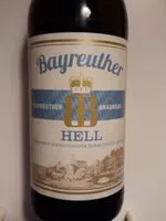 Zucker und Nährstoffe drin Bayreuther brauhaus