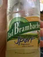 Jumlah gula yang masuk Bad Brambacher Sport