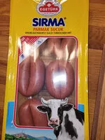 入っている砂糖の量 Soudjouk Egeturk Sirma Parmak 1KG X 9 Arev