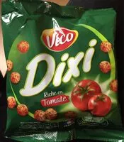 Sucre et nutriments contenus dans Dixi