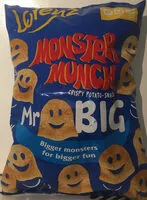 Zuckermenge drin Monster Munch