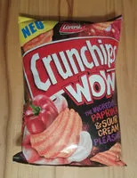 Amount of sugar in Crunchips WoW Paprika and Sour Cream