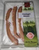 入っている砂糖の量 Thüringer Wiener