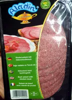 चीनी की मात्रा Salami de boeuf avec viande de poulet