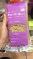 Zuckermenge drin Nudeln, Mie Vollkorn Bio