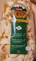 Zuckermenge drin Hausmacher Eiernudeln