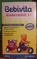 入っている砂糖の量 Kindermilch 2+