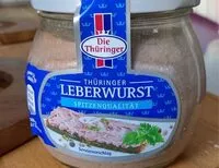Количество сахара в Thüringer Leberwurst