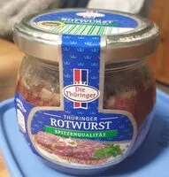 Количество сахара в Thüringer Rotwurst