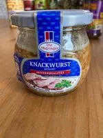 Количество сахара в Knackwurst gegart