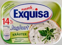 Zucker und Nährstoffe drin Exquisa frischkase mit joghurt