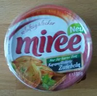 Zuckermenge drin miree karamellisierte Zwiebeln