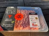 Cantidad de azúcar en Hackfleisch vom Rind