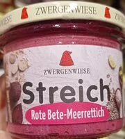 Zuckermenge drin Streich Rote Bete-Meerrettich