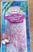 入っている砂糖の量 Schinkenzwiebel-mettwurst
