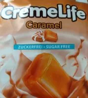 Suhkru kogus sees Cremelife Caramel Zuckerfrei