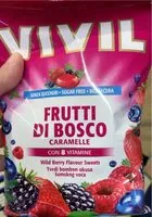 Suhkru kogus sees Caramelle frutti di bosco