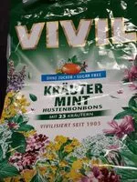 Suhkru kogus sees Husten Bonbons, Kräuter-mint