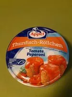 İçindeki şeker miktarı Thunfisch Röllchen