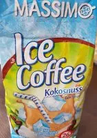 Sokerin määrä sisällä Ice coffee