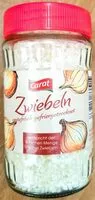 Sokerin määrä sisällä Gewürze - Zwiebeln gefriergetrocknet