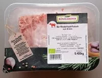 İçindeki şeker miktarı Bio-Rinderhackfleisch