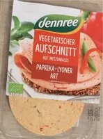 Количество сахара в Vegetarischer Aufschnitt auf Weizenbasis Paprika-Lyoner Art