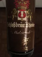 糖質や栄養素が Schlosdbrau rheder