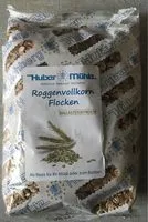 Amount of sugar in Roggenvollkorn flocken(flocon d’avoine)