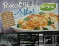 Zucker und Nährstoffe drin Prima menu