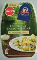 Sokerin määrä sisällä Frühlings Kartoffelsalat mit Mayonnaise & Kräutern