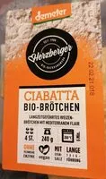 चीनी की मात्रा Ciabatta Bio-Brötchen