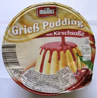 चीनी की मात्रा Grießpudding mit Kirschsoße