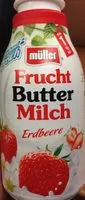 Jumlah gula yang masuk Fruchtbuttermilch - Erdbeere