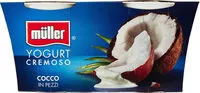 Amount of sugar in Yogurt cremoso cocco in pezzi