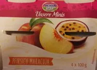 चीनी की मात्रा Unsere Minis Pfirsich-Maracuja